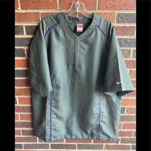 Men’s XL team Nike baseball dugout jacket gray